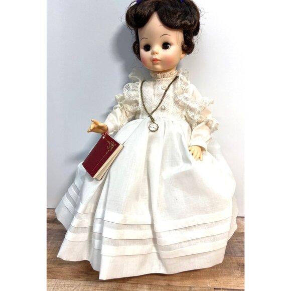 Madame Alexander Emily Dickinson Collectible Doll 14" In Box With Accessories & - Picture 1 of 5
